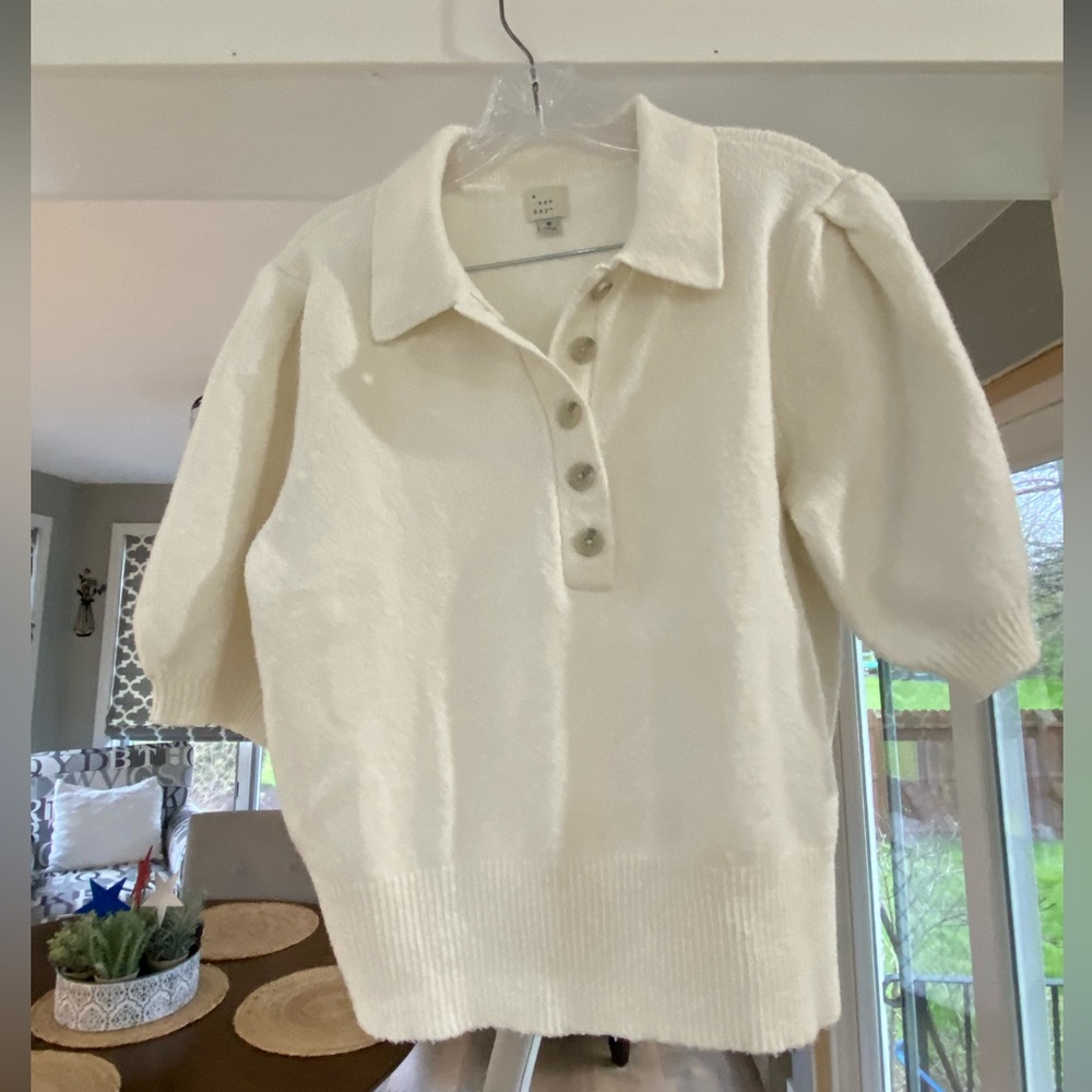 short sleeve sweater